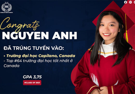 Trải nghiệm lễ tốt nghiệp của học sinh trường quốc tế Bắc Mỹ SNA