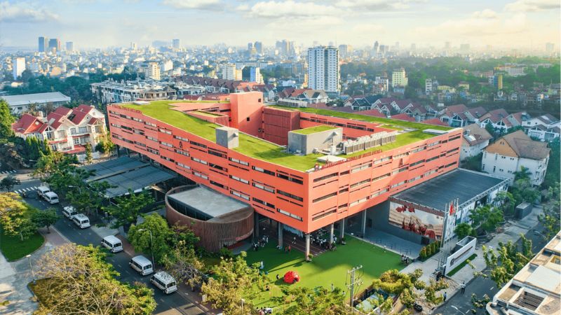 Khuôn viên trường Quốc tế Bắc Mỹ SNA
