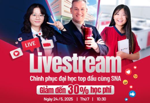 BUỔI LIVESTREAM “Chinh phục đại học top đầu cùng SNA”