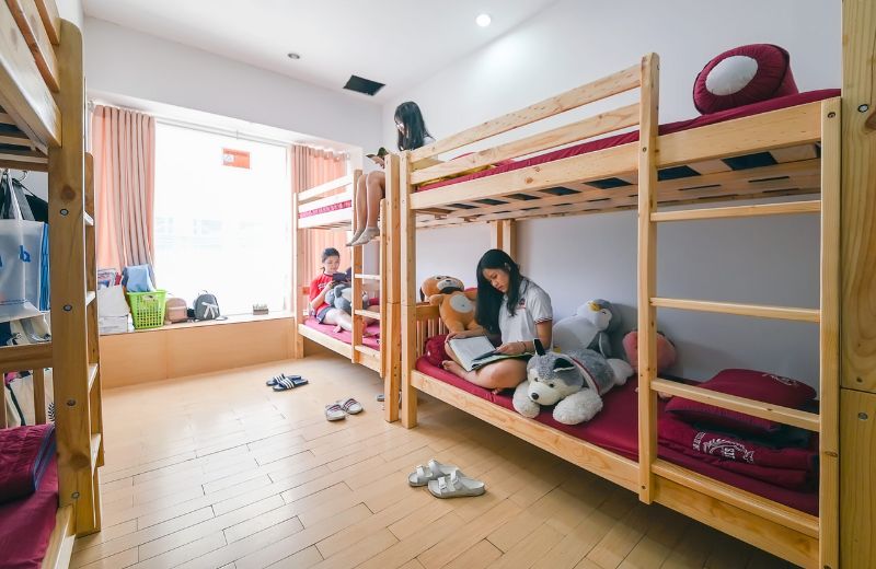 Không gian sống đầy đủ tiện nghi tại trường quốc tế SNA Nam Sài Gòn