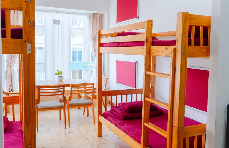 Cơ sở vật chất đầy đủ tại khu nội trú trường quốc tế