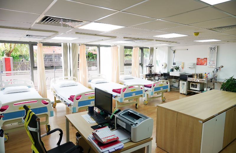 Khu y tế trường SNA
