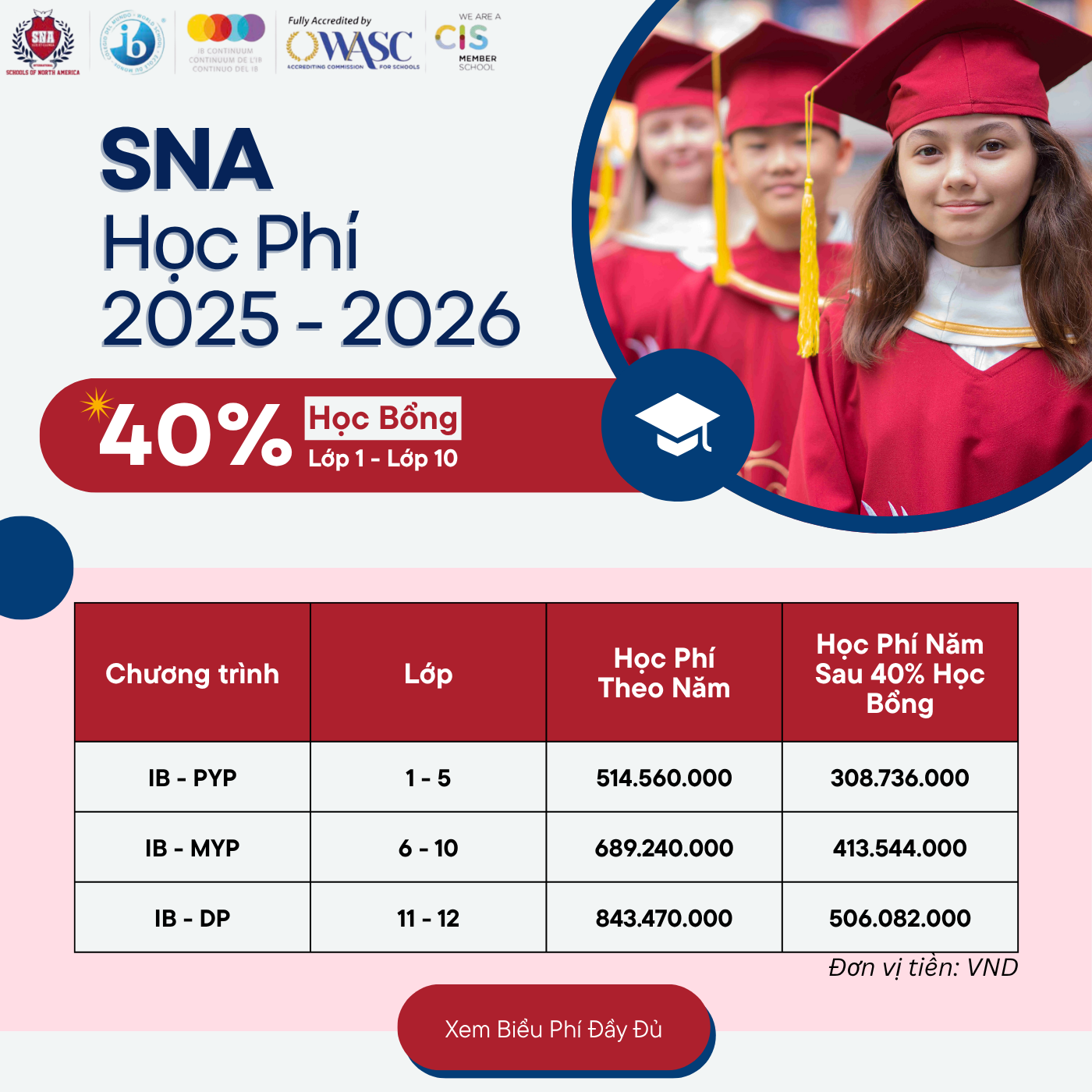 học phí sna
