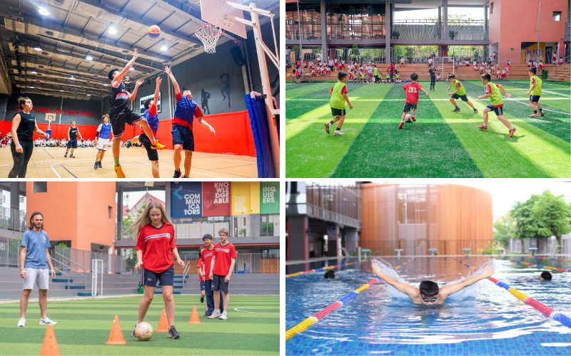 Hoạt động ngoại khóa tại SNA giúp học sinh giải tỏa căng thẳng sau giờ học
