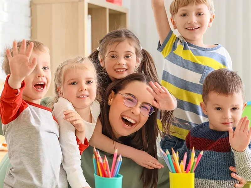 Trẻ tự do vui đùa, dám nói lên suy nghĩ của bản thân
