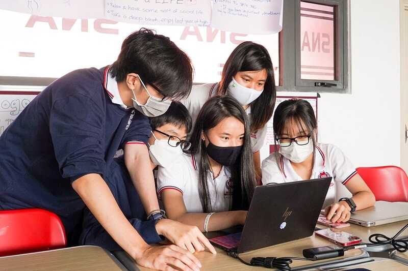 Học tập hiệu quả hơn với AI cùng học sinh tại SNA