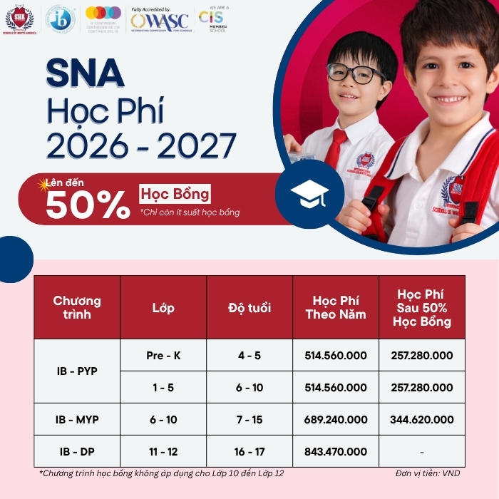 Học phí SNA