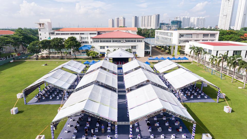 Khuôn viên xanh rộng 6 ha của trường SSIS tại khu Phú Mỹ Hưng Quận 7