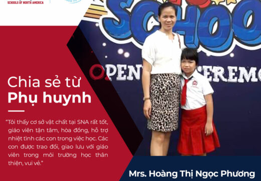 CHIA SẺ TỪ PHỤ HUYNH SNA | MRS. HOÀNG THỊ NGỌC PHƯƠNG