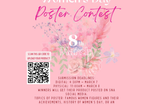 POSTER CONTEST BY SNA STUDENT COUNCIL