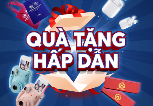 EXCLUSIVE GIFTS FOR TOUR THE SCHOOL EVENT IN MAY
